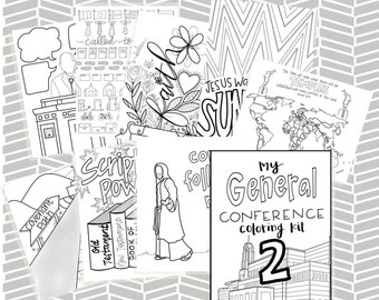 General Conference Coloring Kit 2.0 |  General Conference Packet