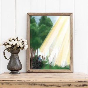 Joseph Smith First Vision Digital Painting