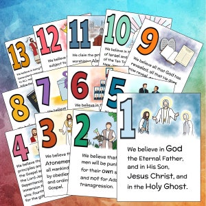 Articles of Faith Printable Posters