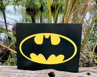 Batman Metal Decor Etsy