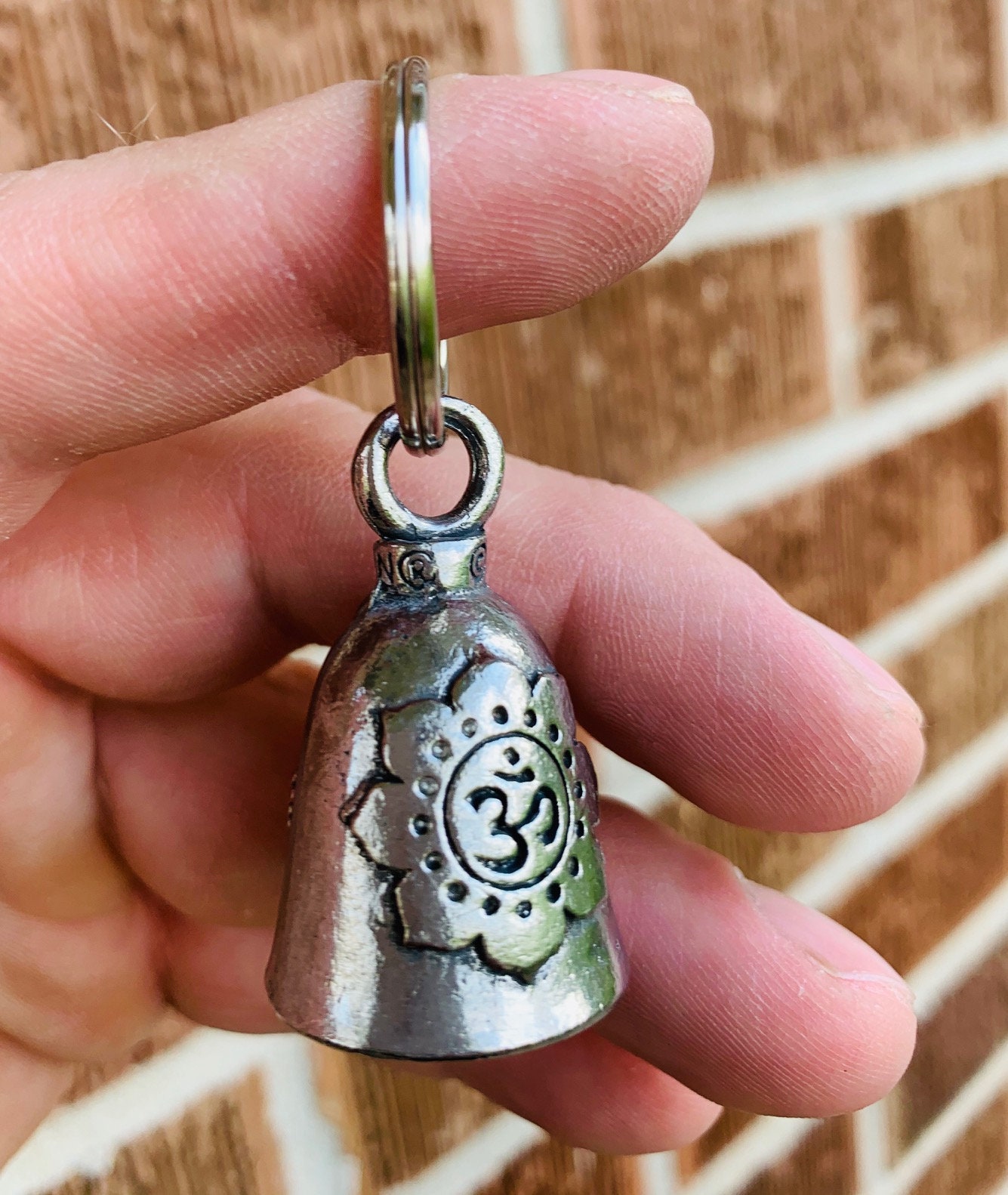 Buddha GUARDIAN Bell of Good Luck gift fortune pet keychain Etsy