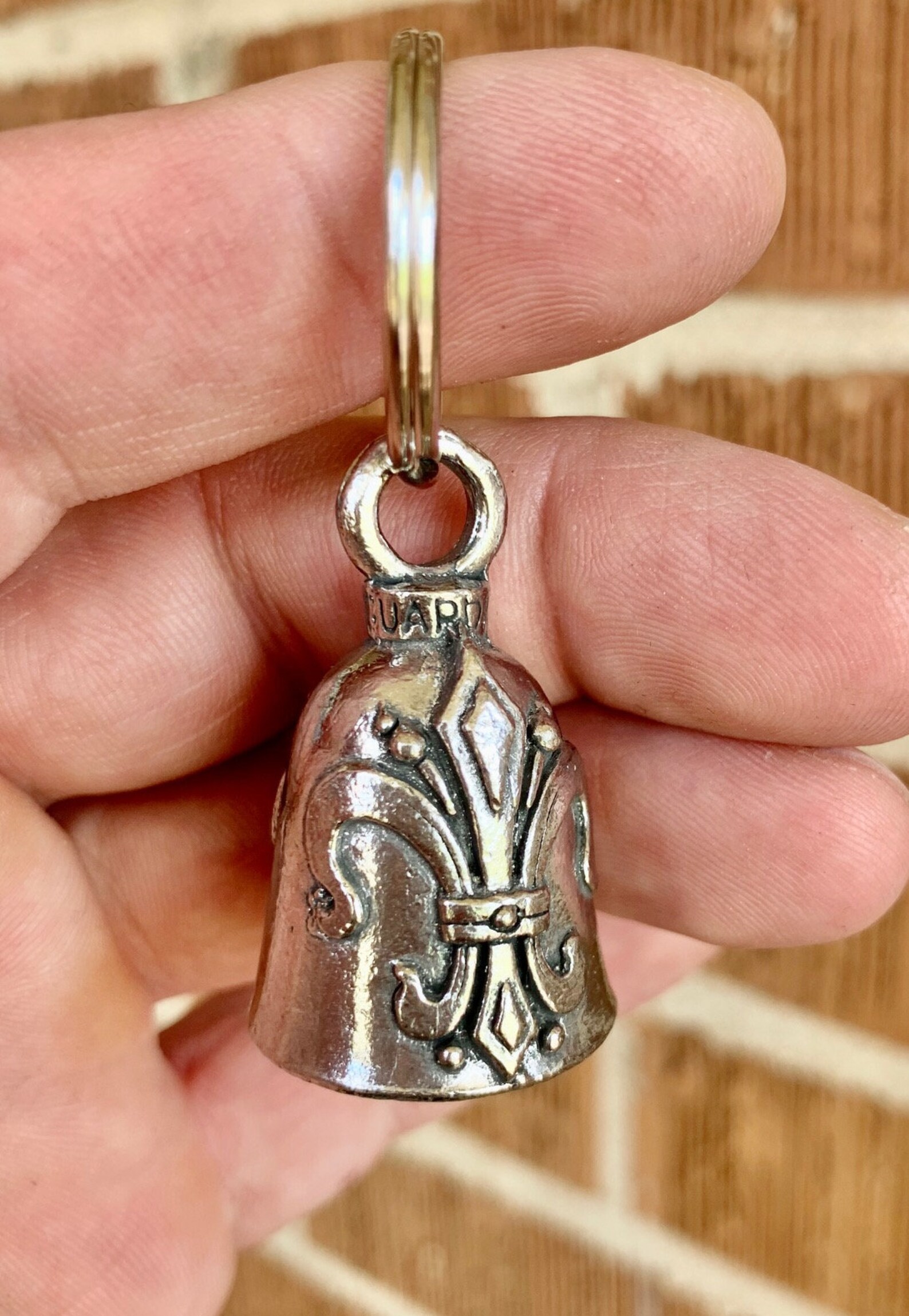Fleur De Lis GUARDIAN Bell of Good Luck Gift Fortune Pet Etsy