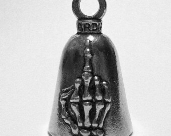 MIDDLE FINGER Guardian Bell Pendant 