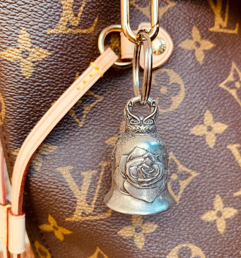 Indian GUARDIAN Bell of Good Luck gift fortune pet keychain American Indian