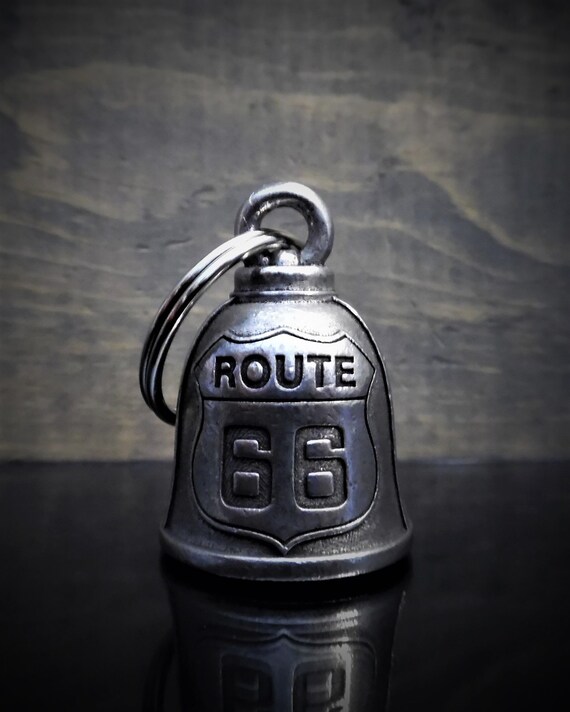 World/'s Greatest Biker Dad Father/'s Guardian Bell Motorcycle Bell or Keychain