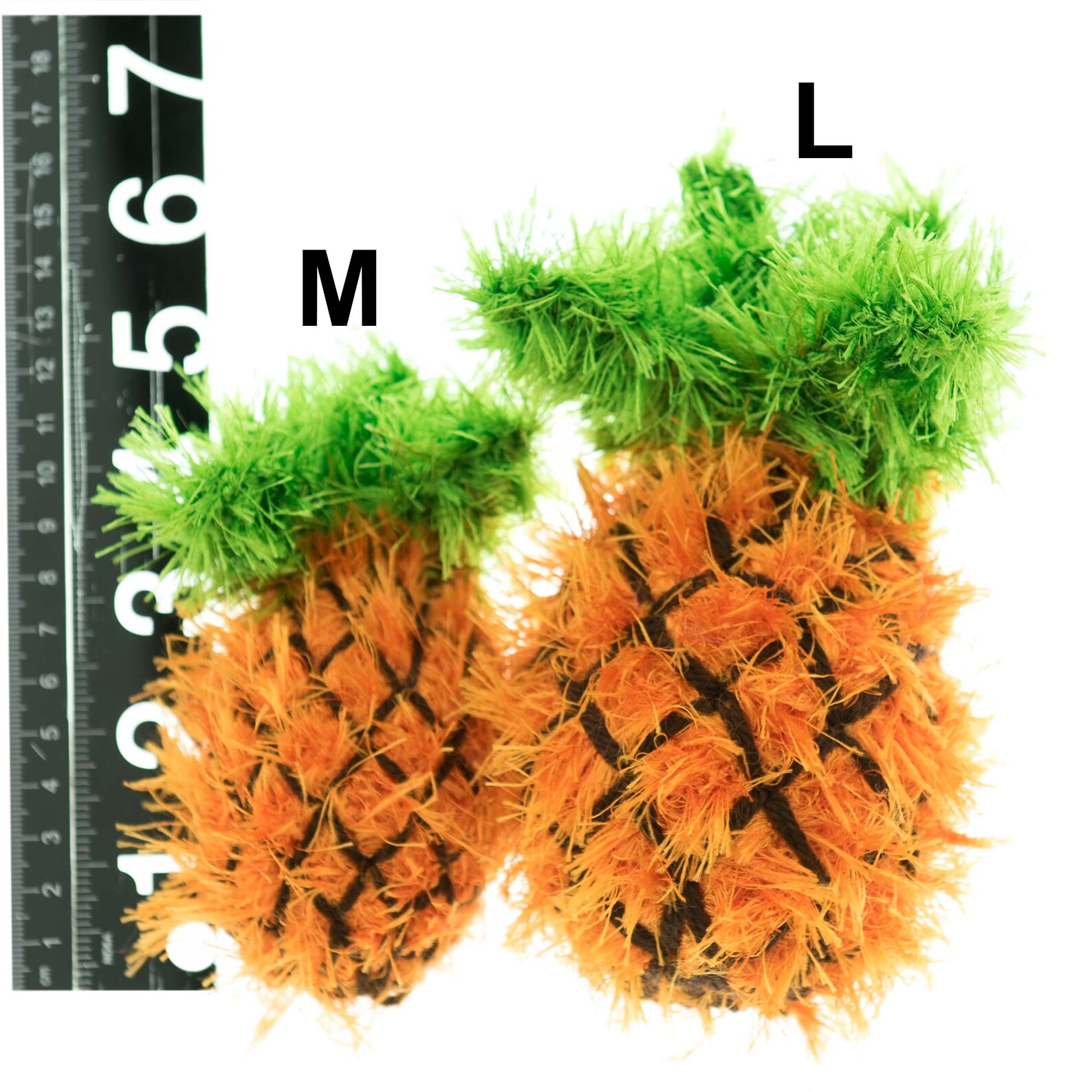 Ananas handgemachte Plüsch Hund Spielzeug Quietsche Hund Etsy