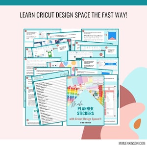 eBook: How to Make Planner Stickers with Cricut Design Space, Make DIY Stickers at Home, Cricut Planner Stickers, Cricut Stickers image 2