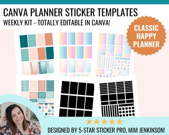 Customizable Planners & Planner Stickers