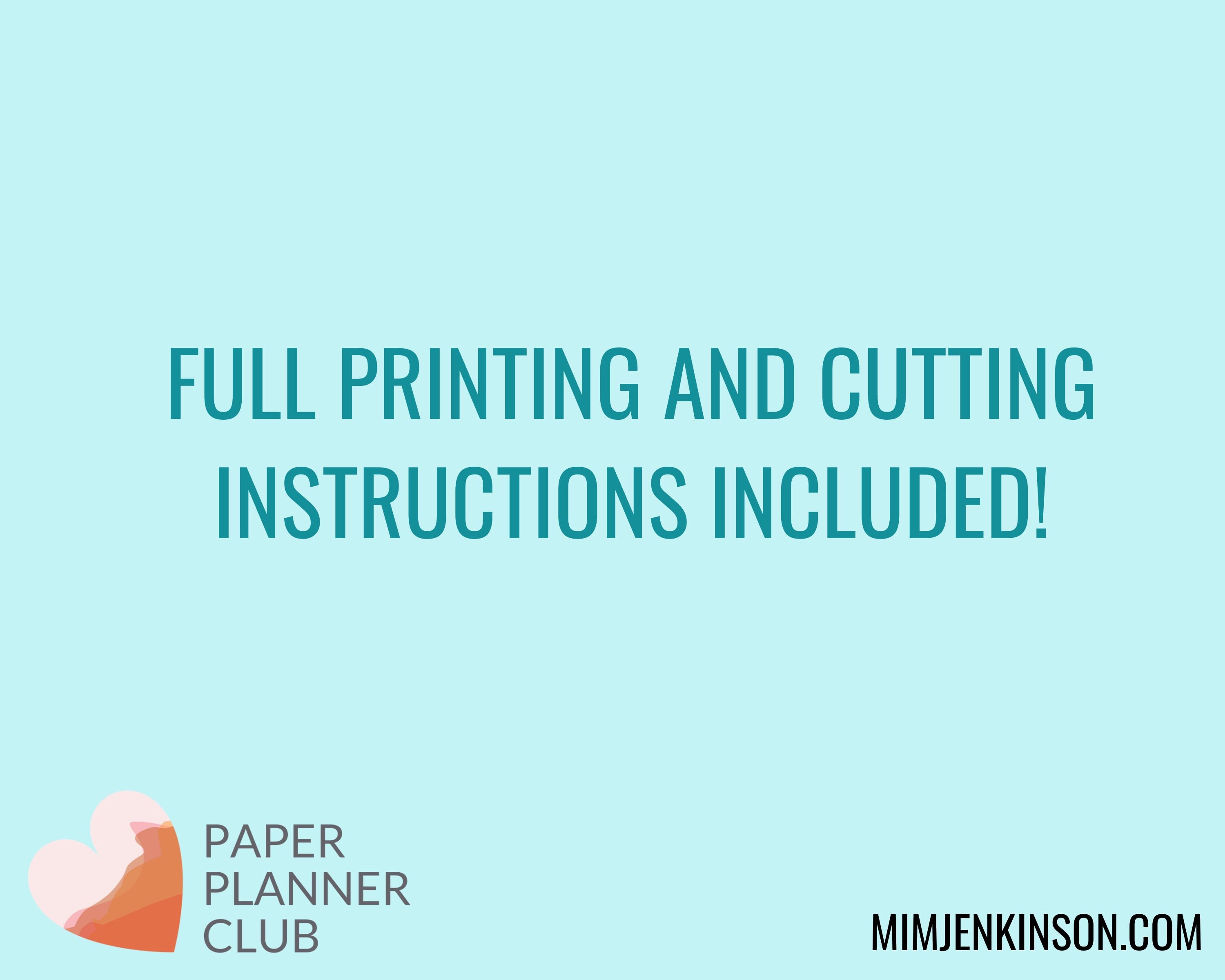 Printable QUARTER BOX Planner Stickers Cut Files Quarter Box Etsy