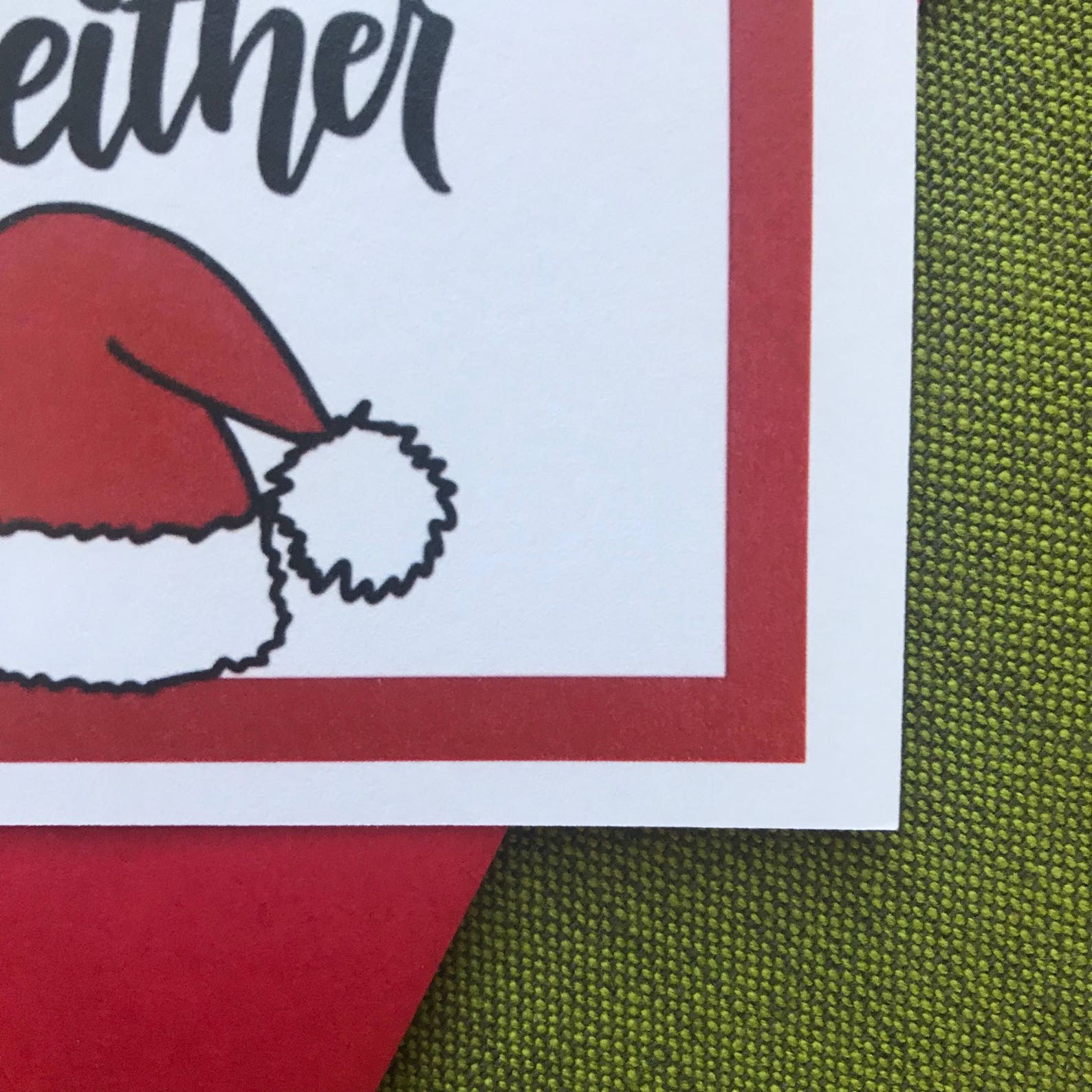Sarcastic Christmas Cards Set of 4 Holiday Cards for All | Etsy