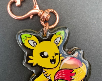 Mango Fox Charm