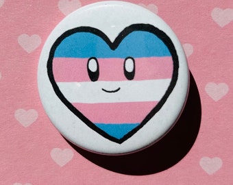 Botão de orgulho transgênero