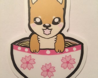 Shiba Ramen Sticker