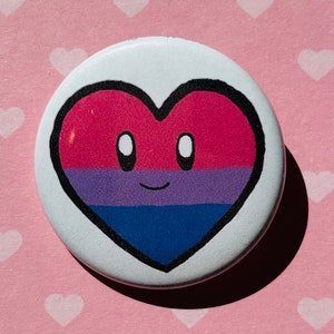 Bisexual Pride Button