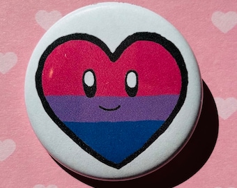 Bisexual Pride Button