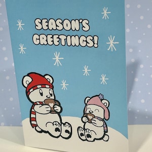 Polar Bear Holiday Card
