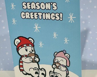 Polar Bear Holiday Card