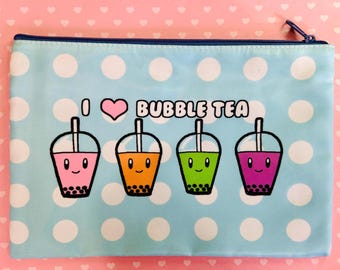 Bolsa com zíper para chá de bolhas
