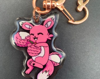 Lychee Fruity Fox Charm