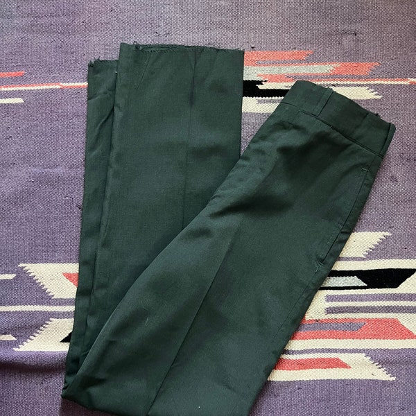 Vintage 1960s green trousers