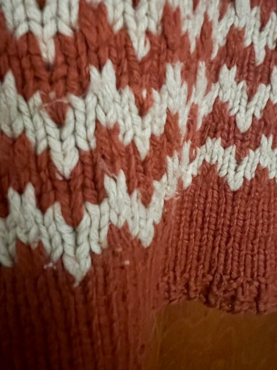 Vintage knit cardigan - image 4