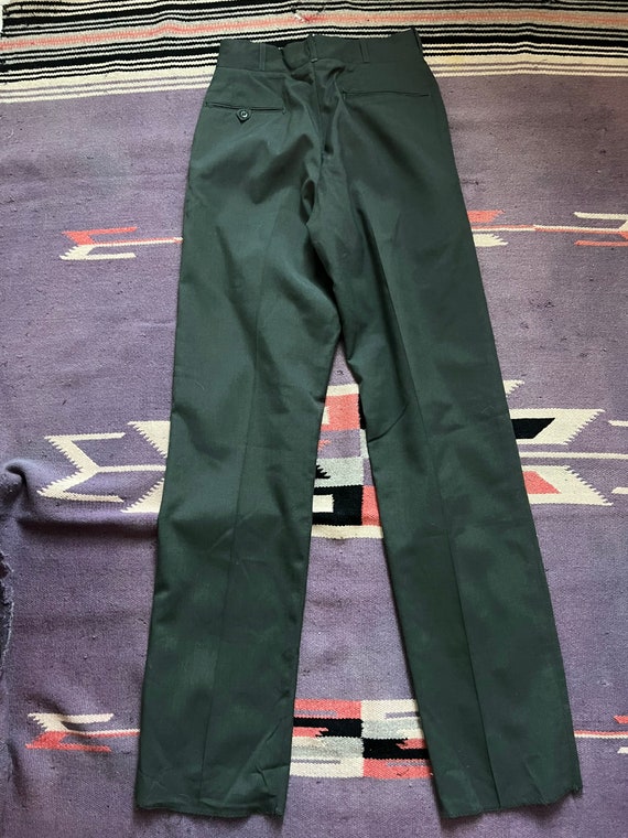 Vintage 1960s green trousers - image 4
