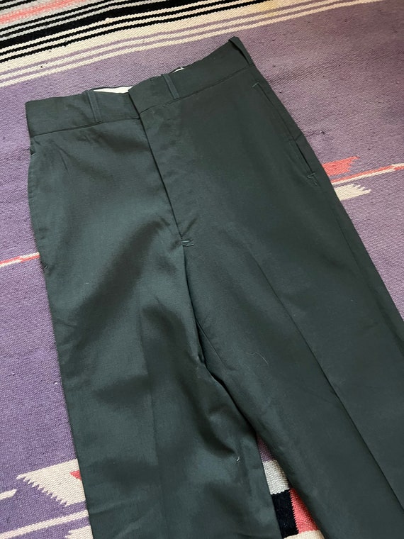 Vintage 1960s green trousers - image 3