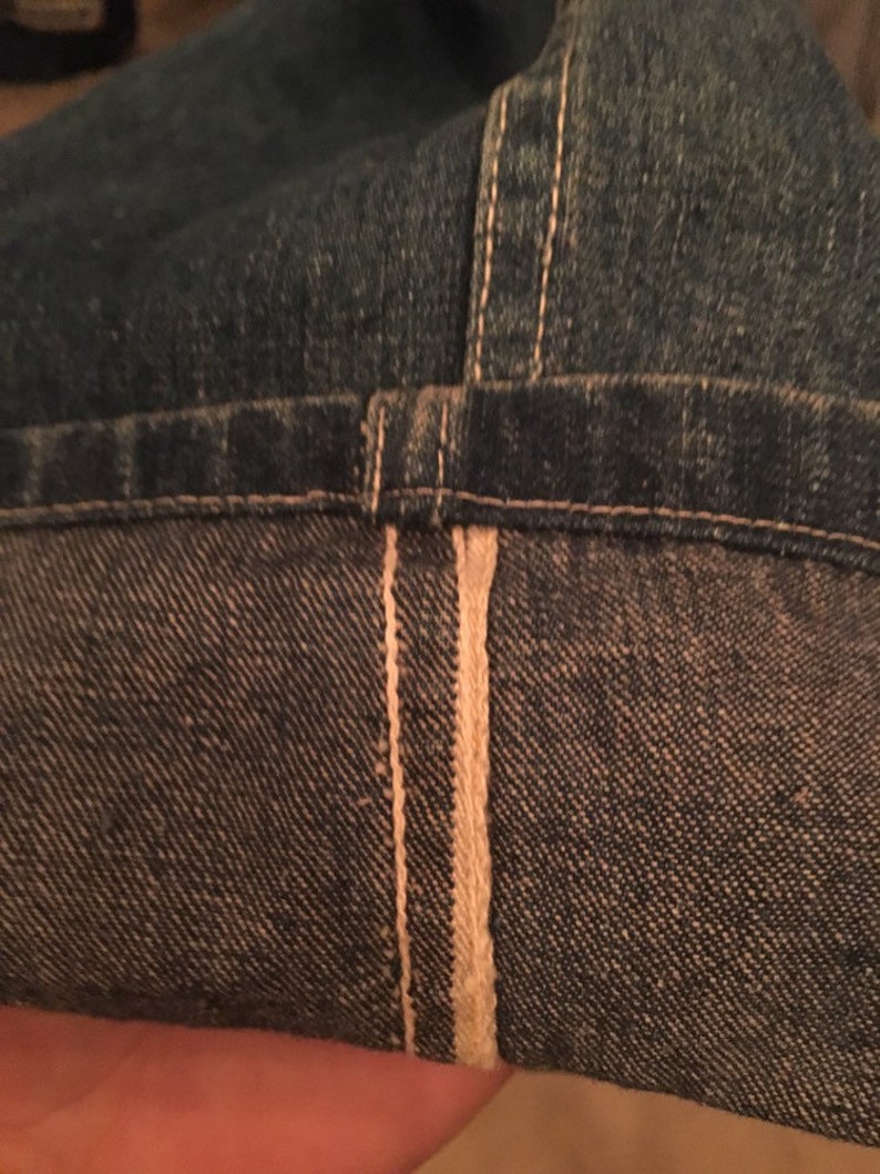 1940s 1950s Sanforized Selvedge Denim Overalls
