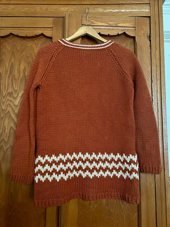 Vintage knit cardigan - image 3