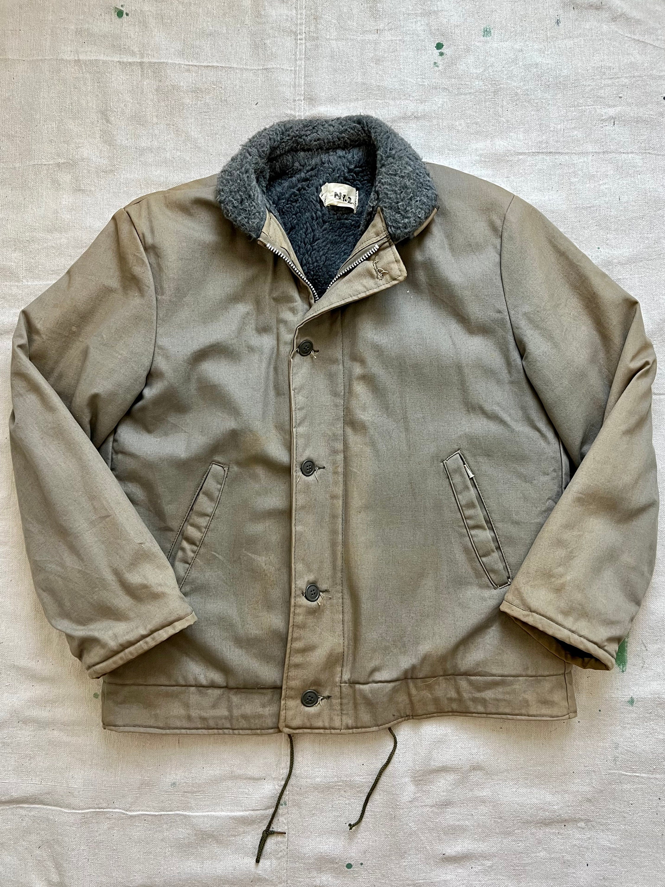 【ヴィンテージ】Ｎ1-2 デッキジャケット Vintage 1960s N1-2 Deck Jacket - Etsy