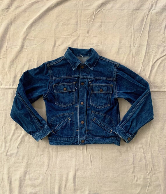 Vintage 1960s Selvedge Denim Jacket