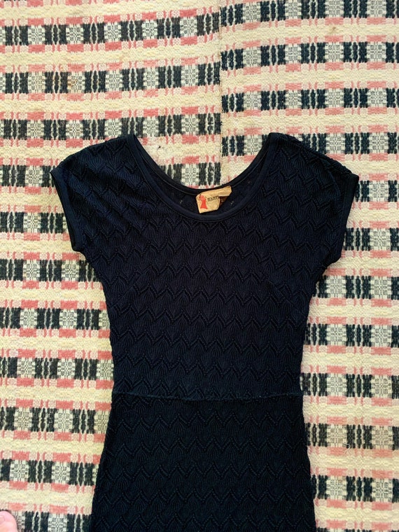 feuille embroidered tunic dress
