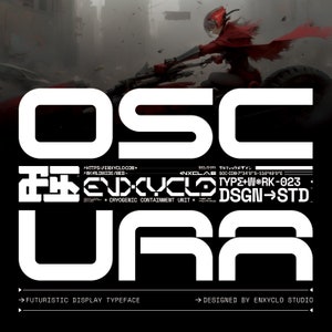 BILDER | Cyberpunk Futuristischer Techno Roboter Sci-Fi Mecha Schriftart | Moderne Schriftart, Procreate Schriftart, Canva Schriftart, sofortiger Download Schriftart, Cricut Schriftart.
