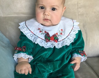 Baby Girl Christmas Outfit Etsy
