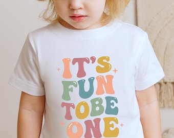 It's Fun To Be One Outfit , Groovy First Birthday Family Shirts