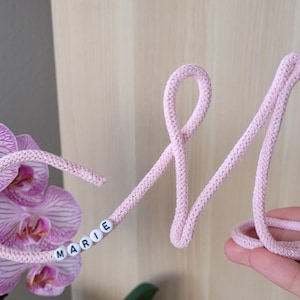 Nombre de arte de alambre tejido, letras personalizadas, decoración de habitación infantil
