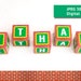Personalized DIY Blocks Digital Printable