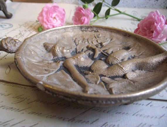 Antique French Bronze ring dish, ring or trinket … - image 3