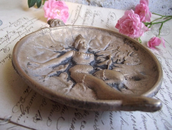 Antique French Bronze ring dish, ring or trinket … - image 5