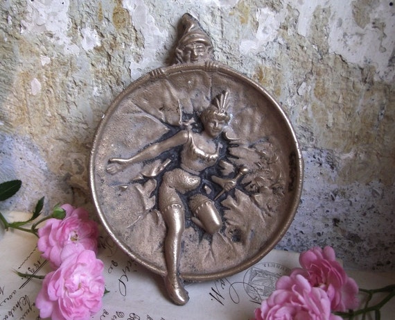 Antique French Bronze ring dish, ring or trinket … - image 1