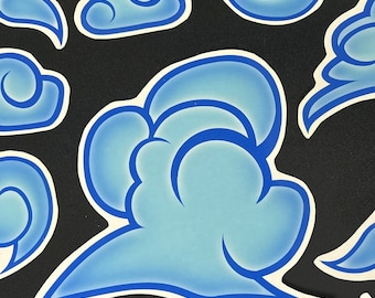 Loose Cannon Jinx Powder Temporary Tattoo | Cloud Tattoo | Cosplay | League of Legends | Arcane | Piltover | Pow Pow | Zapper | Fishbones |