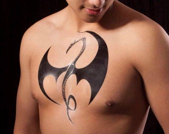 Danny Rand Dragon - Iron Fist Temporary Tattoo