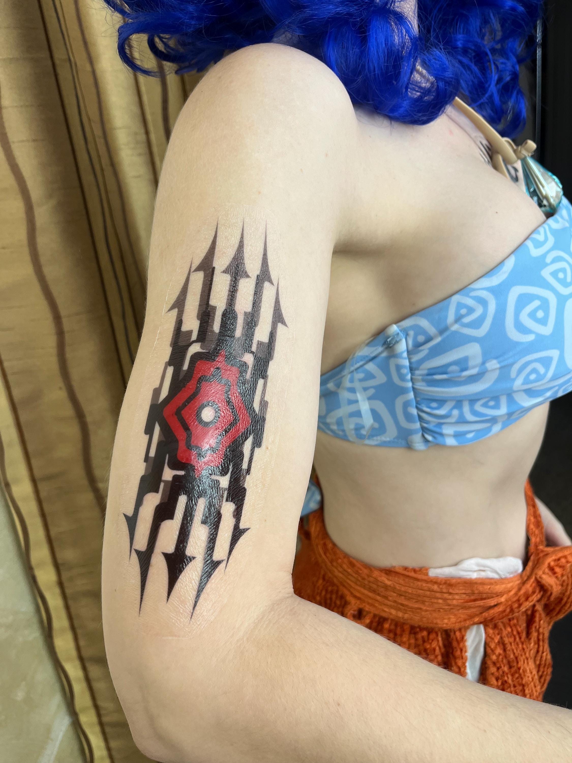 L'cie Brand Temporary Tattoo From Final Fantasy: Fabula Nova