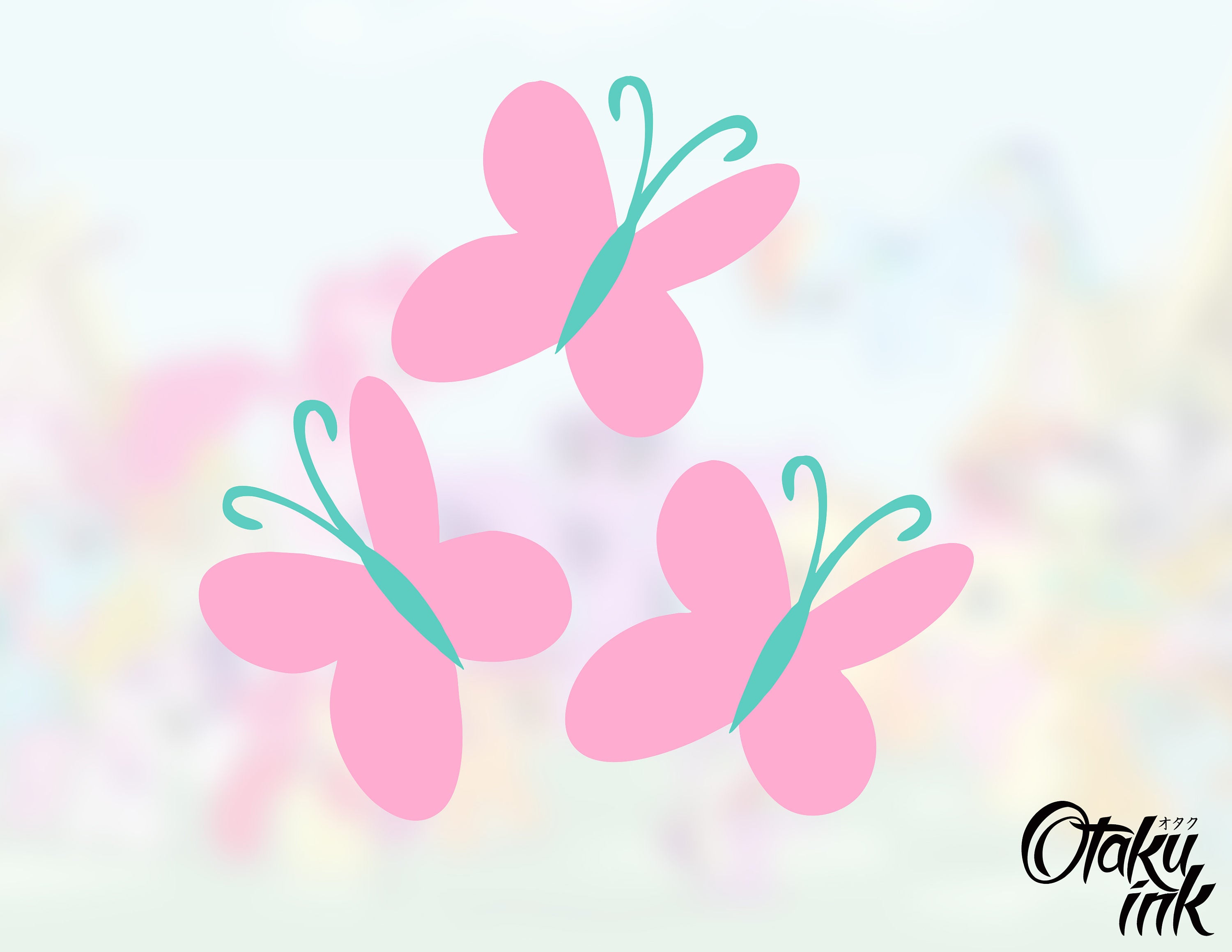 Fluttershy Cutie Mark From My Little Pony & Cutie Map Summon - Etsy Canada