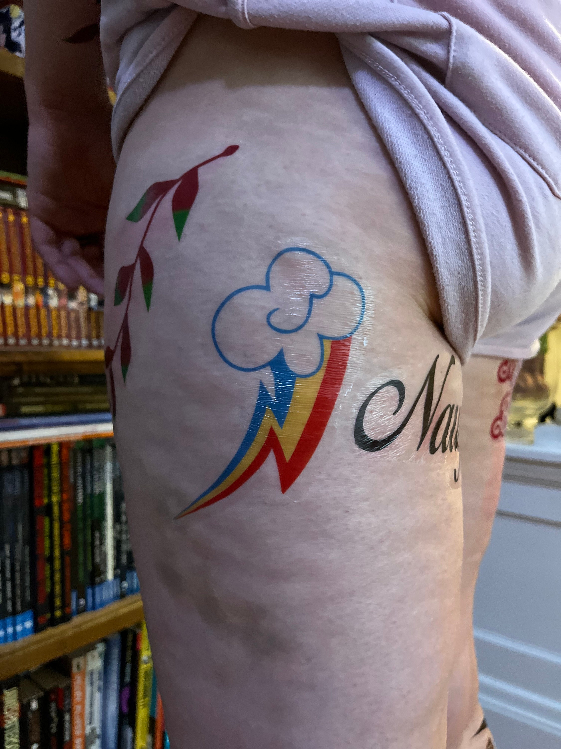 Rainbow Dash Cutie Mark Temporary Tattoo | My Little Pony | Cutie Map  Summon Version | MLP Cosplay | Halloween Costume | Mane Six | MLP - Etsy  Norway, image size:2250x3000