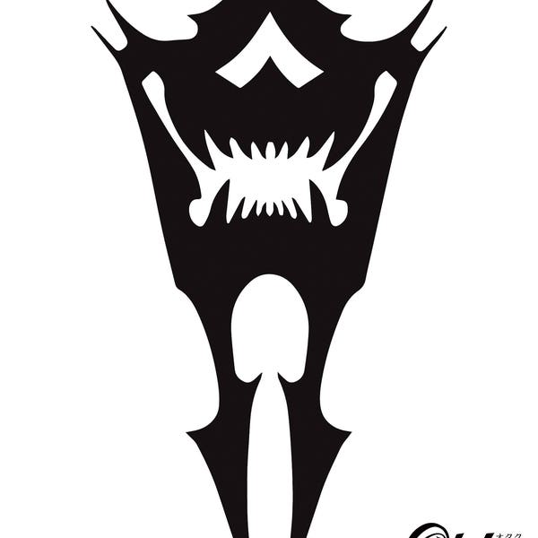 Oerba Yun Fangs Temporary Tattoo from Final Fantasy: Fabula Nova Crystallis  by Otaku Ink