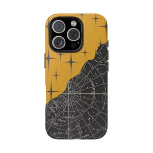 Himmlische iPhone Hülle Custom - Astrologie Karte iPhone Hülle Geschenk für Sie, Tough Case Geschenk für Ihn iPhone 16, 15, 14, 13, 12, 11 Samsung