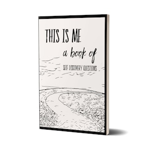 This Is Me - Self Discovery Guided Journal - Questions Journal - Autobiographical Journal With Prompts - Personal Growth Gifts Under 20