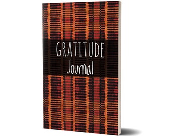 Gratitude Journal, African Art Print 1, Gratitude Journals, Inspirational Journal, Baby Shower gifts,  Thank You Gifts