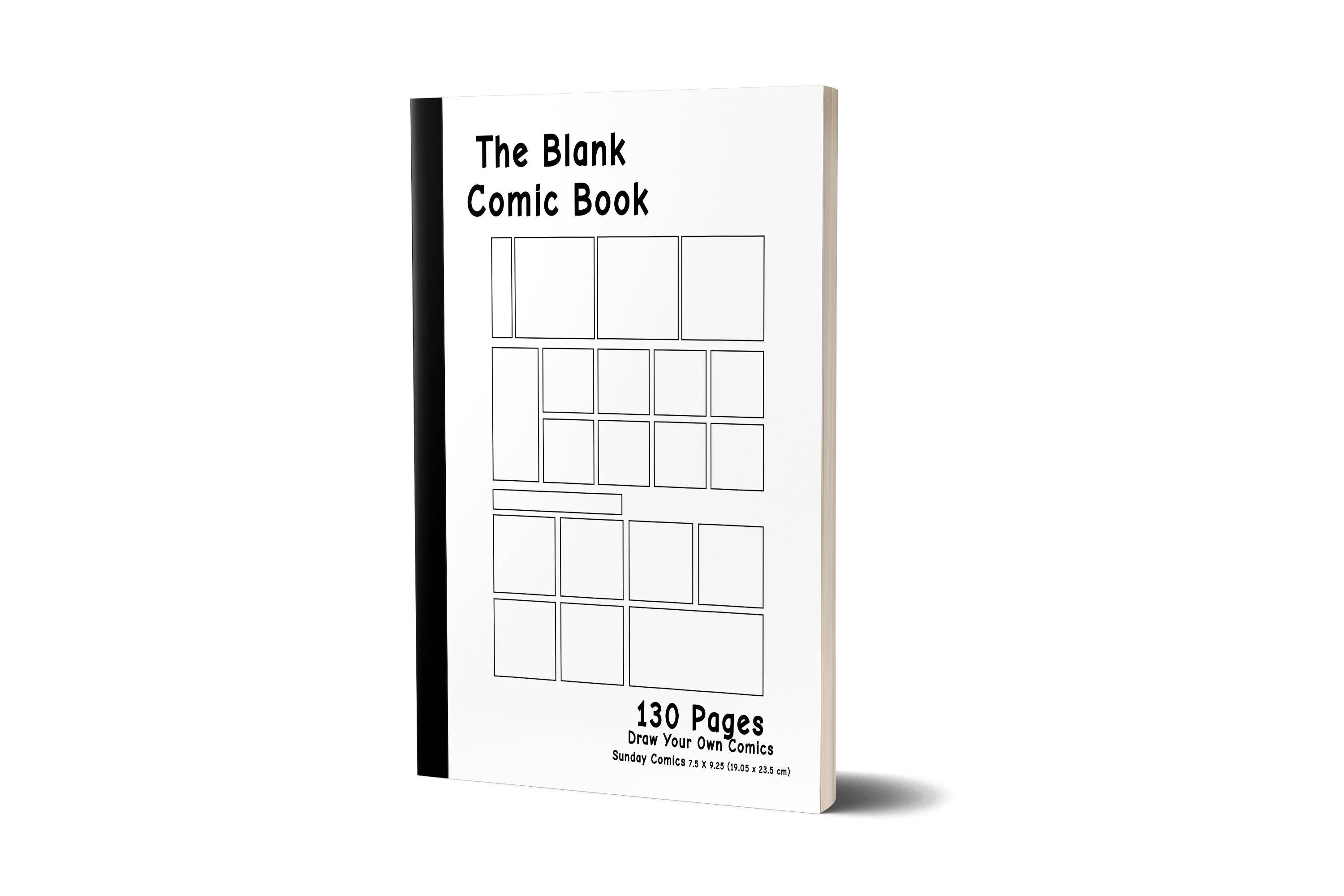 Blank Comic Book Sketchbook: Anime & Manga - nd3yr6k